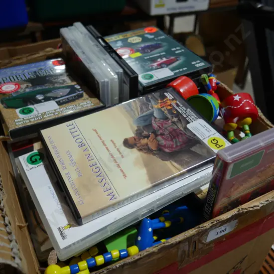 DVDs, CDs etc