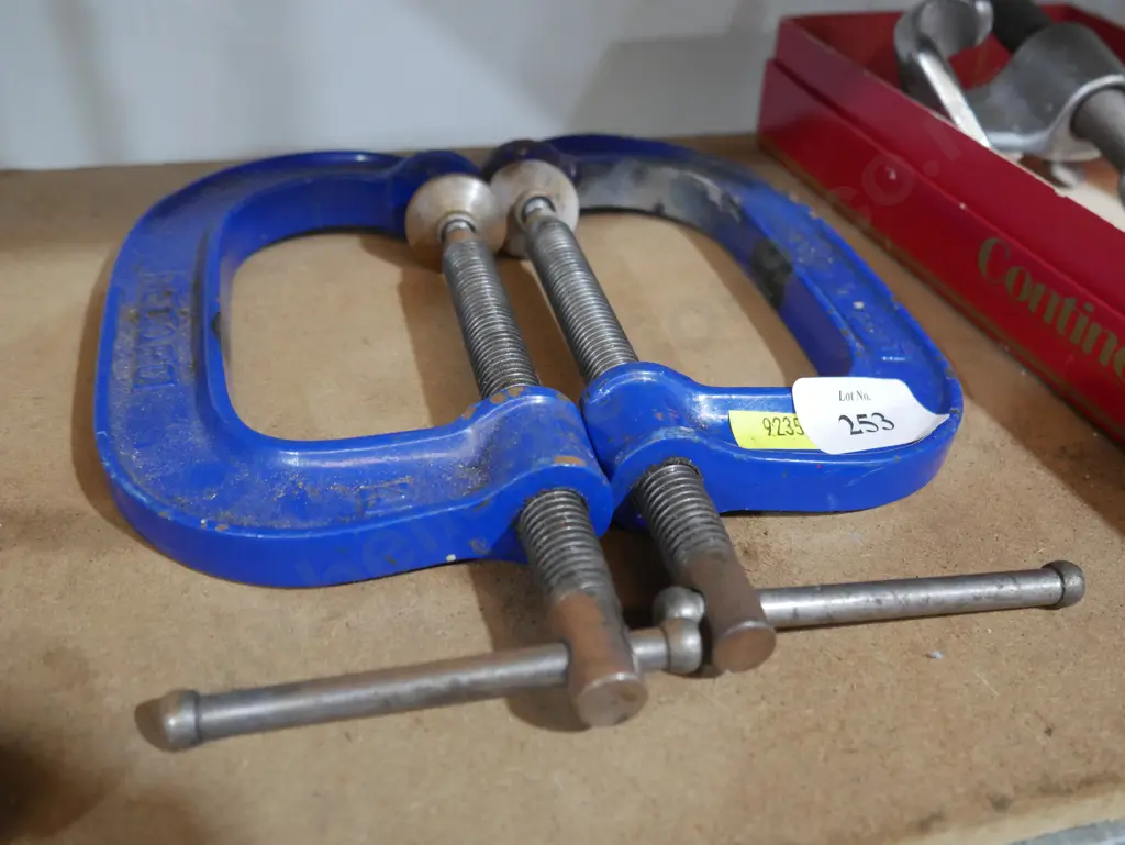 Pair of G clamps Image 1++