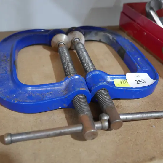 Pair of G clamps