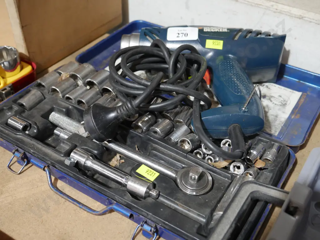 Heat gun and socket set Image 1++