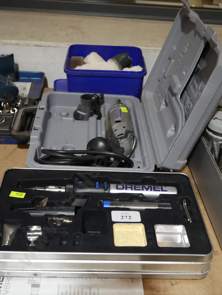 Dremel rotary tool and soldering iron Image 1++