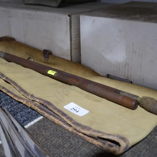 Rifle rod and bag