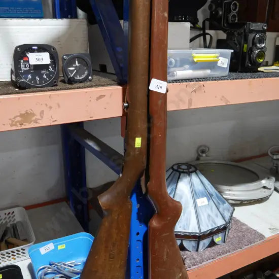2 rifle stocks