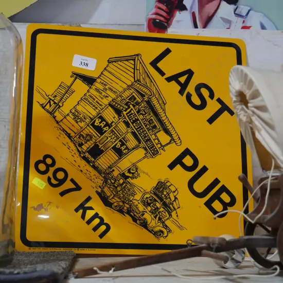 Last pub sign