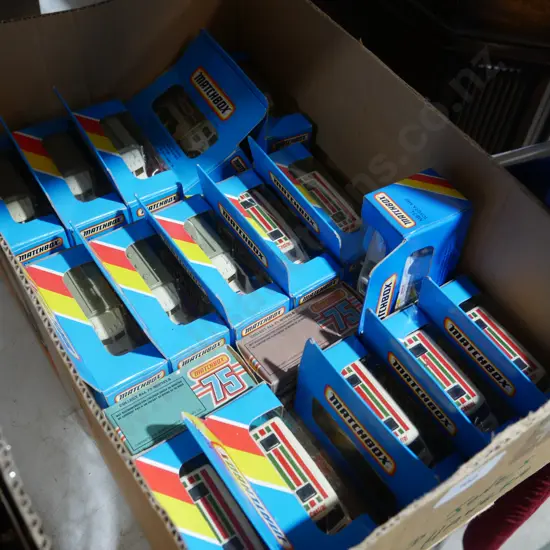 Boxed model cars