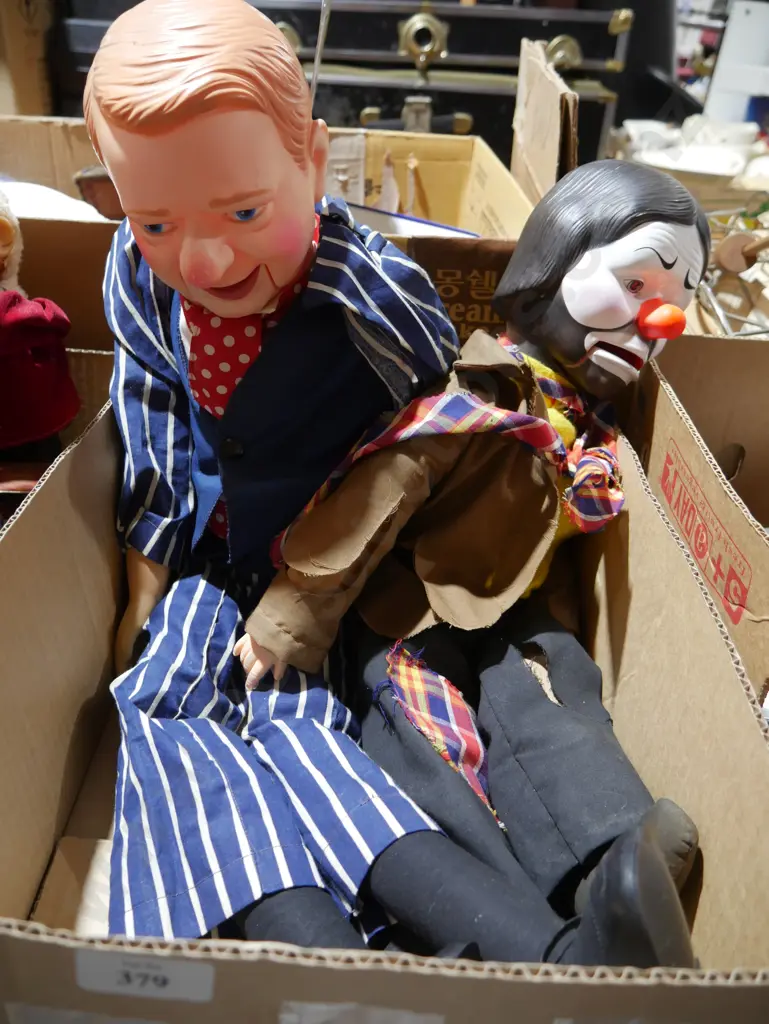 2 ventriloquist dummies Image 1++