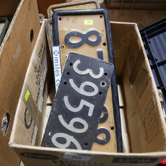 Number plates