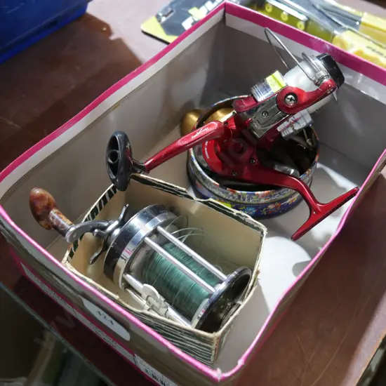 Fishing reels etc