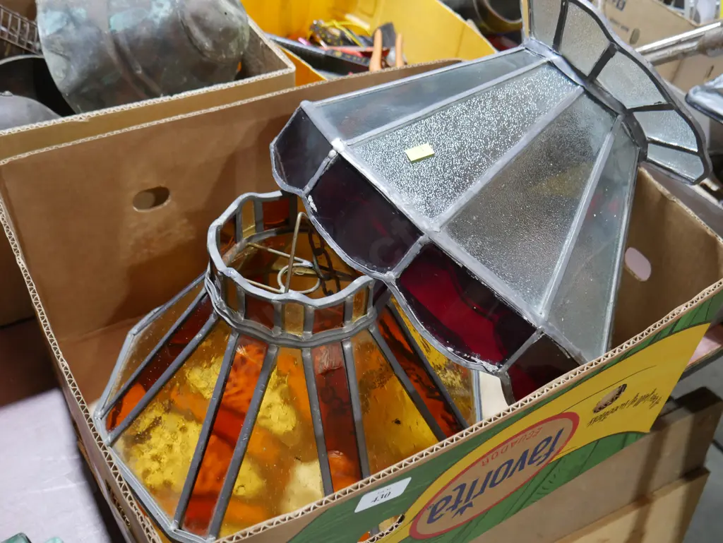 Stained glass light shades Image 1++