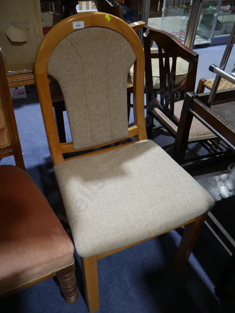 Pair of dining chairs Image 1++