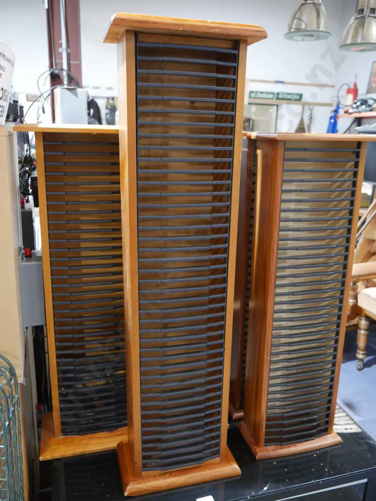 5 DVD racks Image 1++