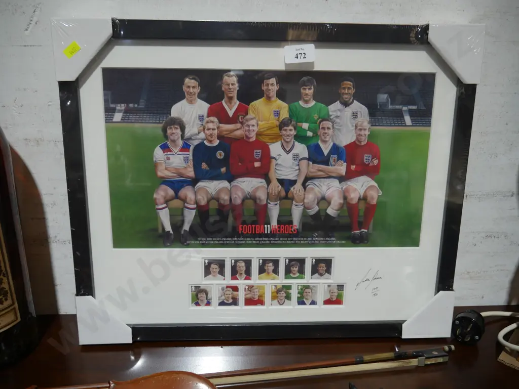 Limited edition football heros picture Image 1++