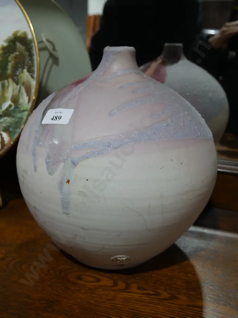 Studio pottery table lamp base Image 1++