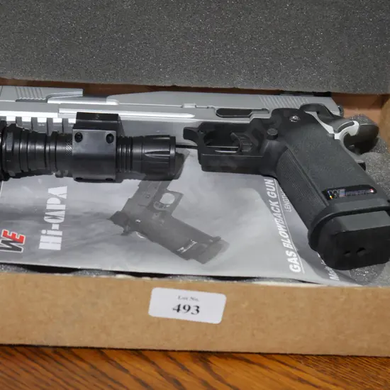 Gas blowback gun