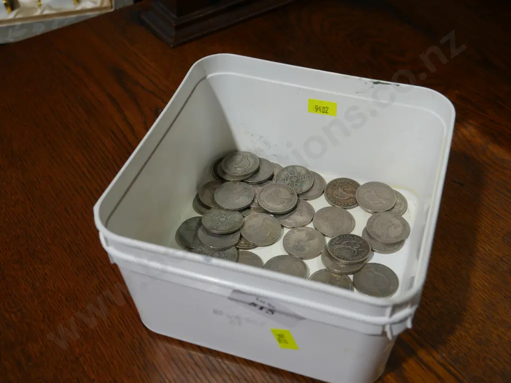 Florin and 50c coins Image 1++