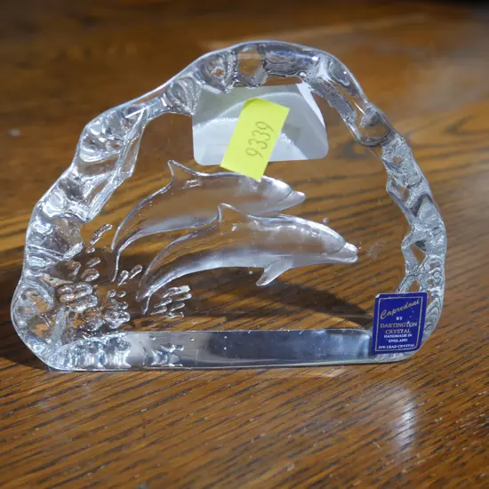 Glass paperweight