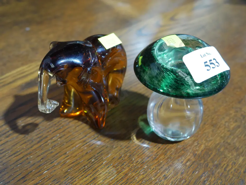 2 glass ornaments Image 1++