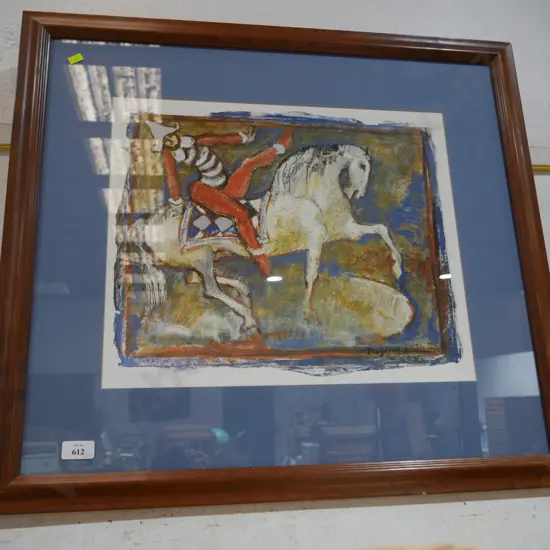 Framed artwork