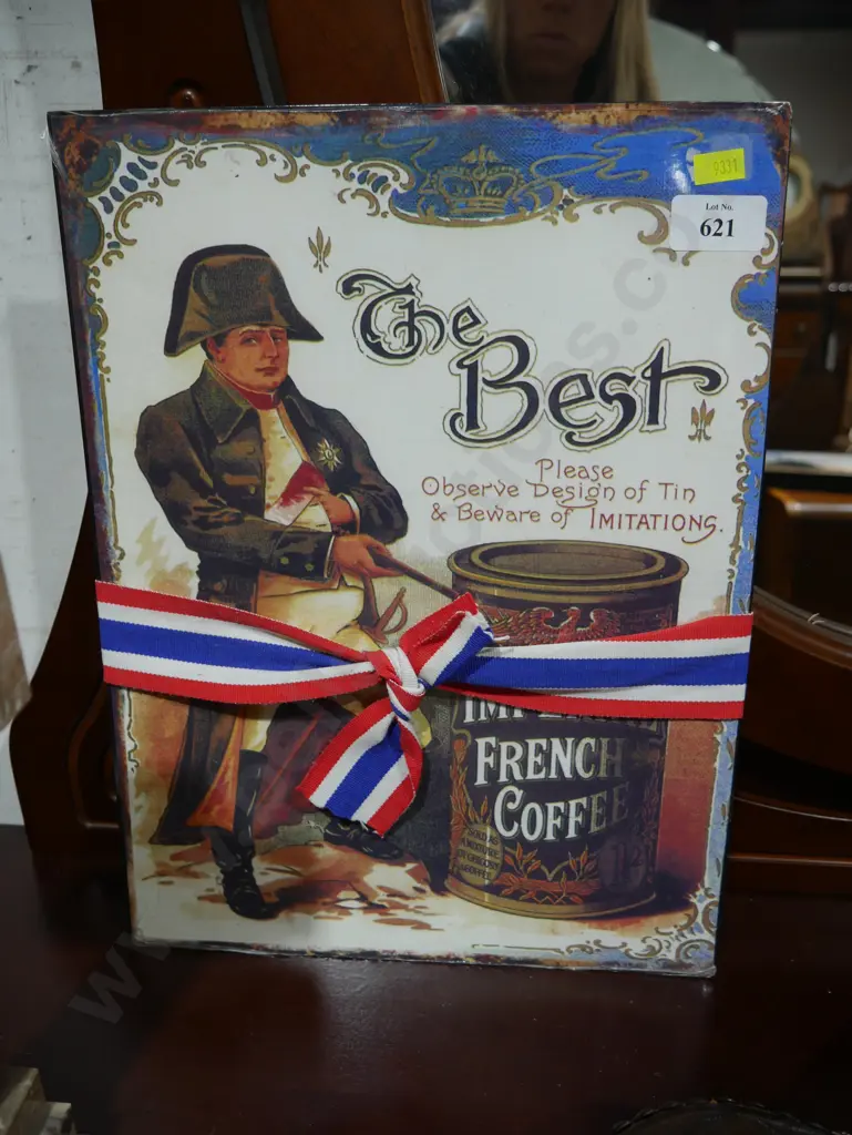 Tin sign, The Best coffee Image 1++