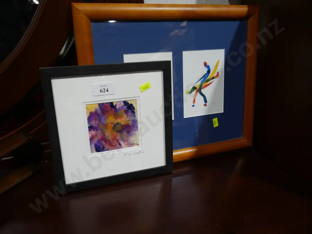 2 framed artworks Image 1++