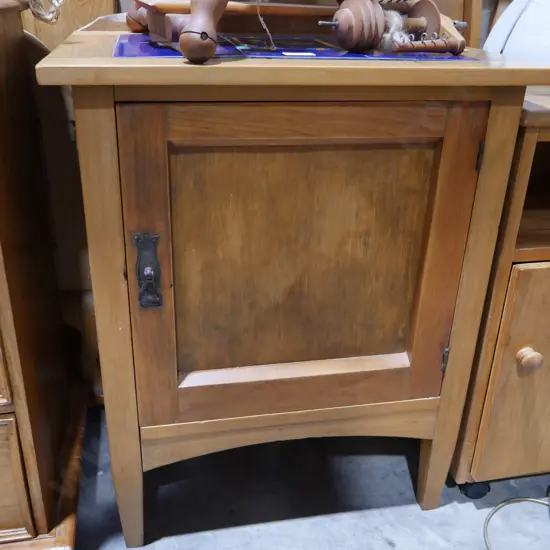 Tile topped cabinet