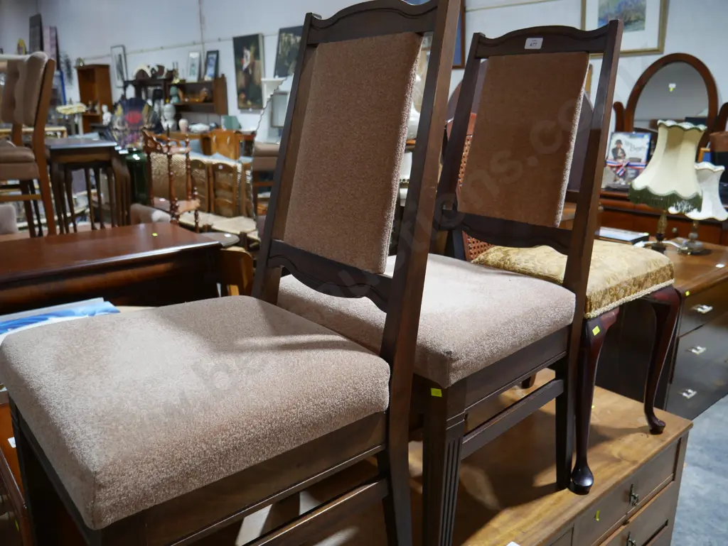 Pair dining chairs Image 1++