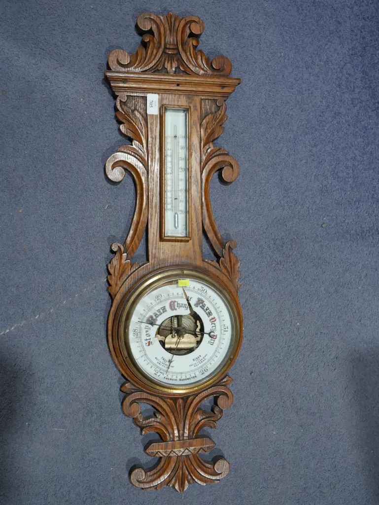 Oak barometer Image 1++