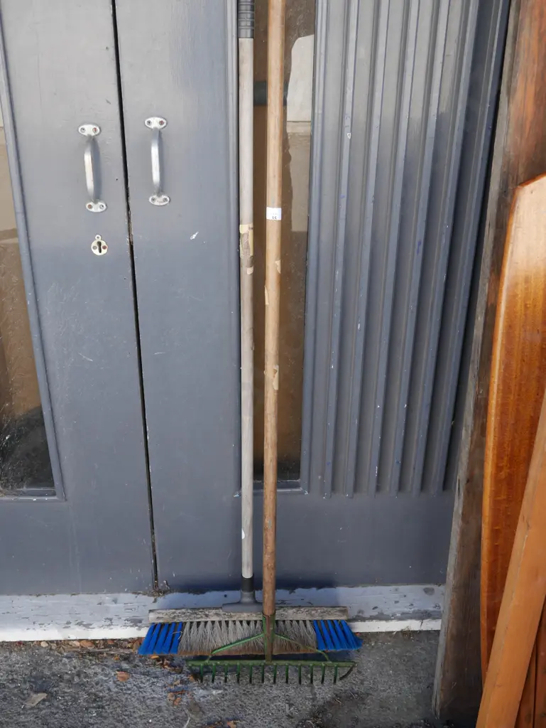 Broom and rake Image 1++
