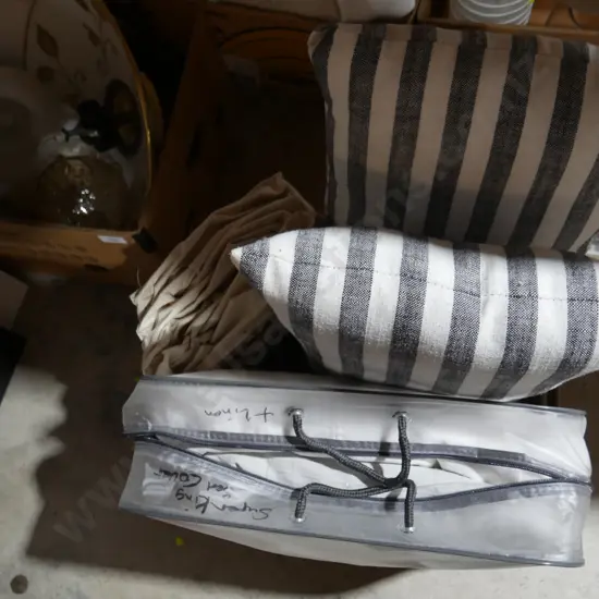 Pillows etc