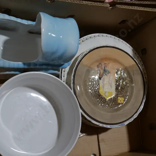 Plates, bowl etc