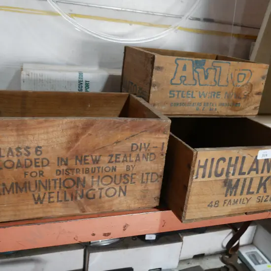 Advertising boxes