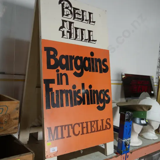 Advertising sign