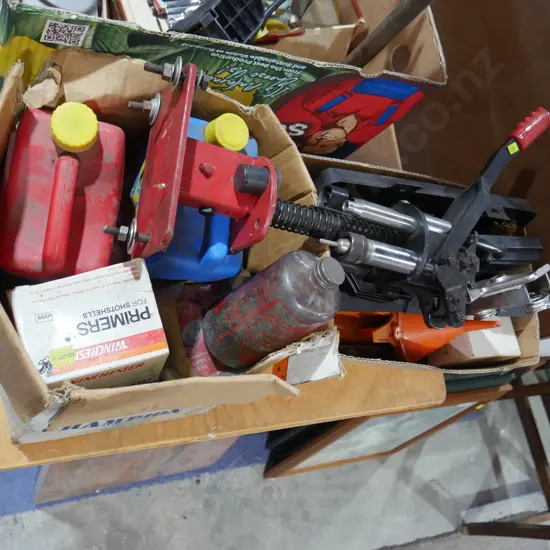 Rifle cleaning gear etc