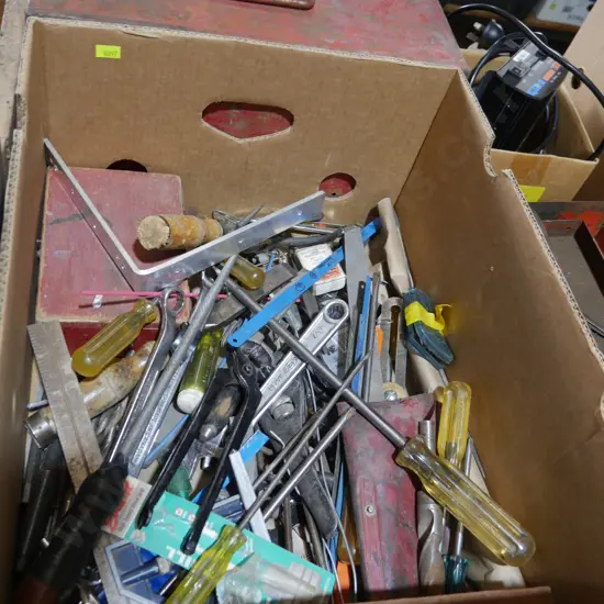 Assorted hand tools