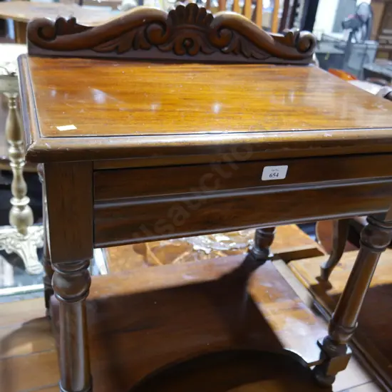 Two tier side table