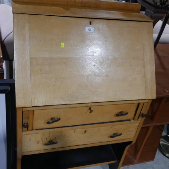 Drop front desk