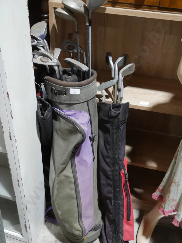 Golf clubs and bags Image 1++
