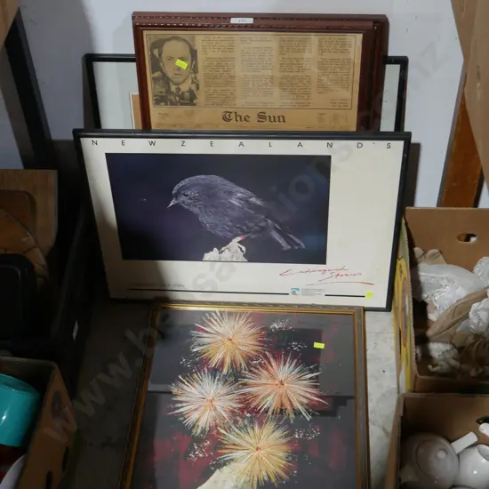 Assorted artworks