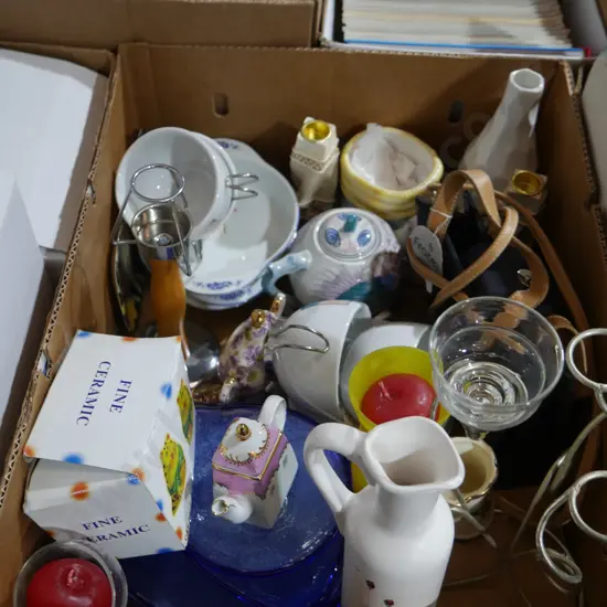 Assorted china etc
