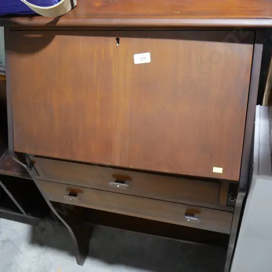 Drop front desk