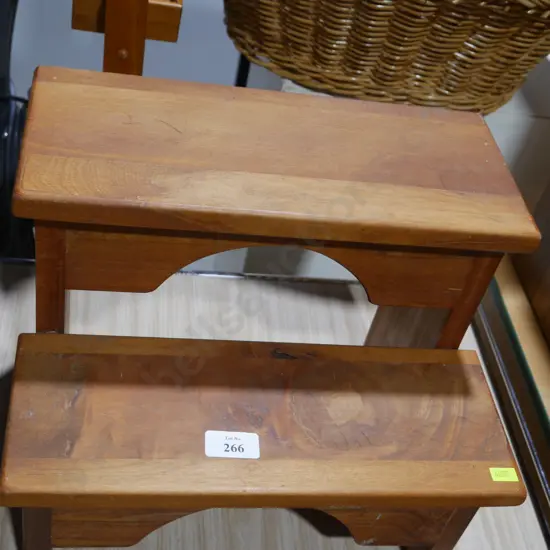 Wooden steps