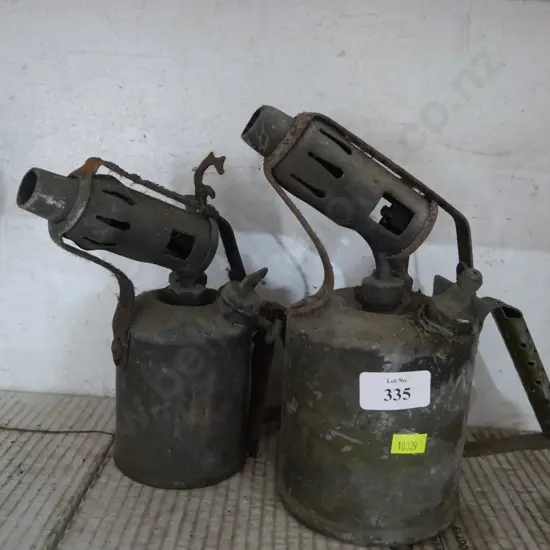Two blow torches