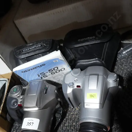 2 Olympus cameras