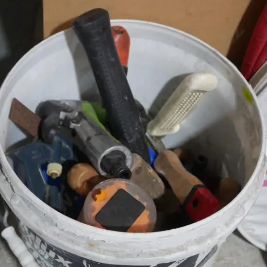 Bucket and contents