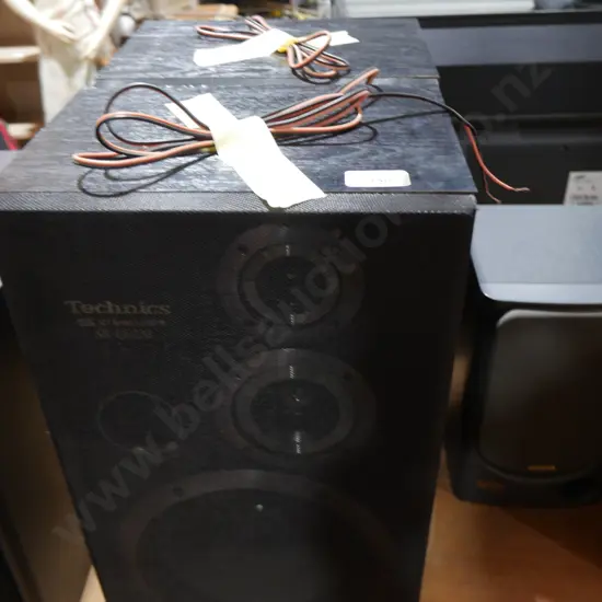 Two technc speakers