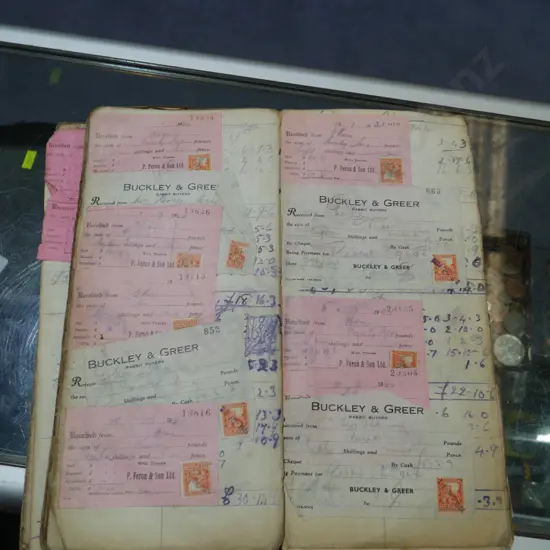 Receipt book