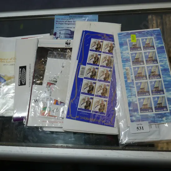 Assorted stamps