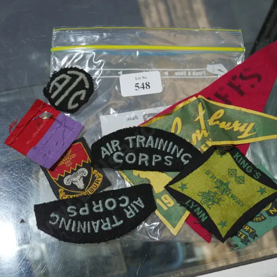 Assorted badges