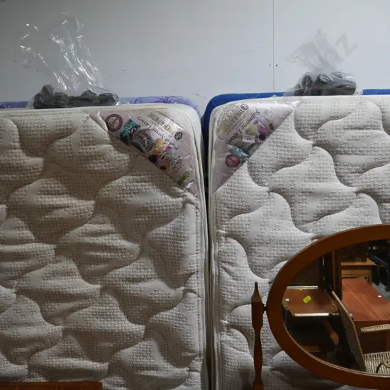 Pair of single beds
