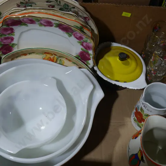 China plates, bowls ect